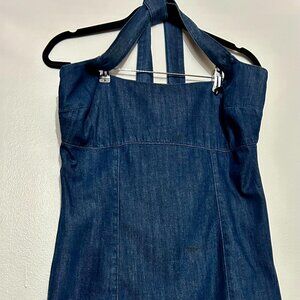 Reformation Isha Denim Mini Dress Size 10